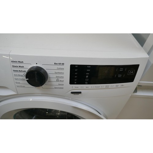 4388 - A AEG 5000 series  freestanding washing machine 10kg(Transit damaged) (607-219) *This lot is subject... 