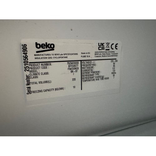 4267 - Beko integrated tower freezer (571-71) *This lot is subject to VAT