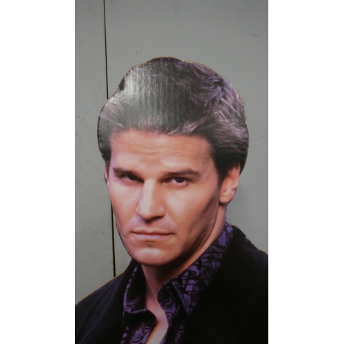 5254 - A full set of Angel VHS box sets (season 1-5) and a life size standee/shop display of Angel