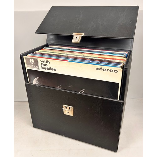 2091 - A collection of forty-two LP records to include With The Beatles, Queen, Thin Lizzy, Ultravox, Duran... 