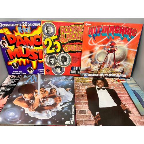 2091 - A collection of forty-two LP records to include With The Beatles, Queen, Thin Lizzy, Ultravox, Duran... 