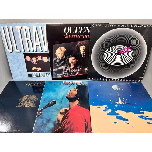 2091 - A collection of forty-two LP records to include With The Beatles, Queen, Thin Lizzy, Ultravox, Duran... 