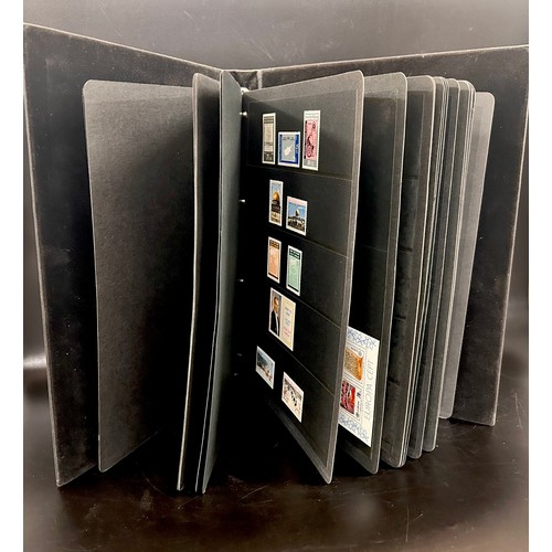 2103 - Stamps; Turkish Cypriot Post stamps, unmounted mint collection displayed on hanger sheets in a binde... 