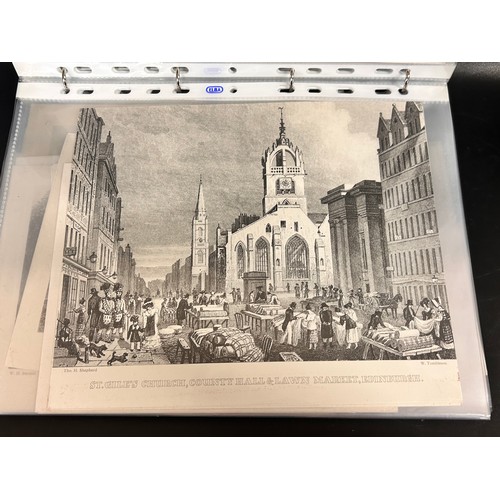 2115 - A collection of over 120 collotype prints (very fine in definition) in black and white covering topi... 