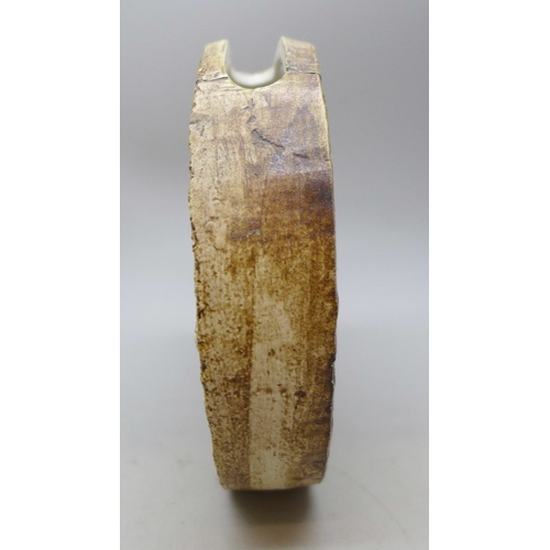 2024 - A Troika pottery moon vase, Anne Jones, 11.5cm
