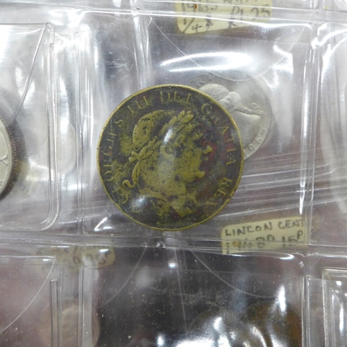 2051 - An album of GB and world coins