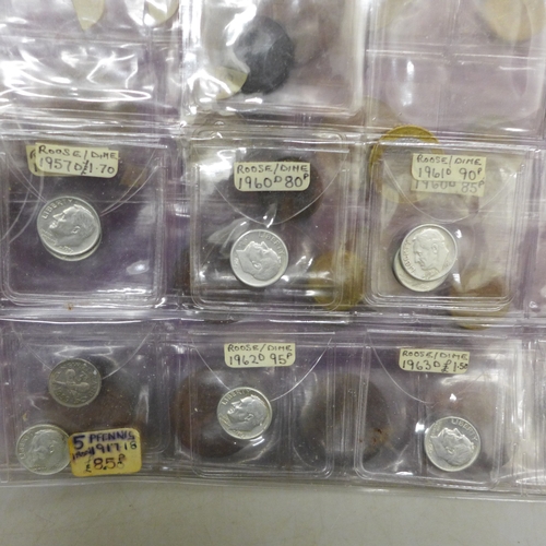 2051 - An album of GB and world coins