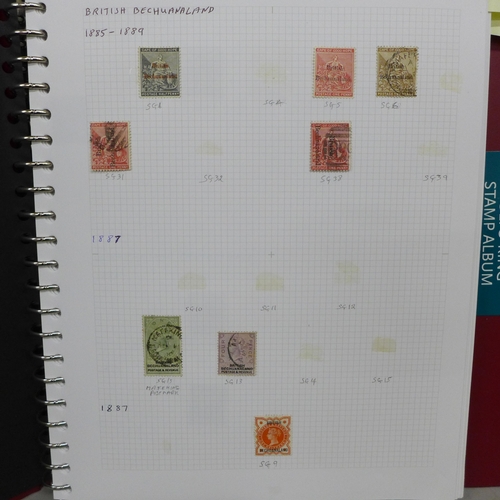 2064 - Stamps; Bechuanaland/Botswana stamps, mint and used from 1885 through to around 2004, slightly remai... 