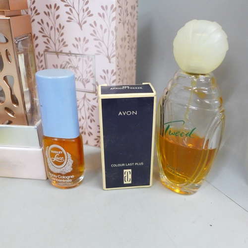2073 - A collection of perfumes, SJP 'Lovely', Park Avenue, Treika Eau de Toilette, etc.