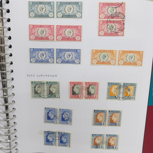 2074 - South Africa stamps, 1910 - 1961 mint and used collection with good 1930 commemoratives in mint pair... 
