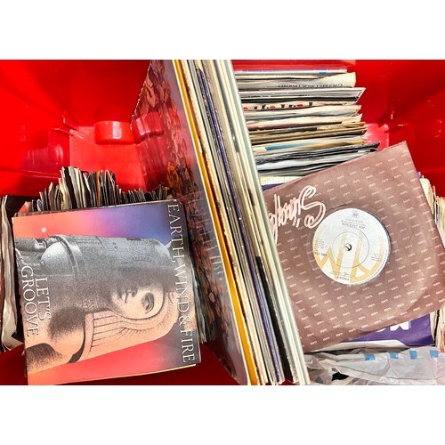 2098 - A large collection of LP records and 7