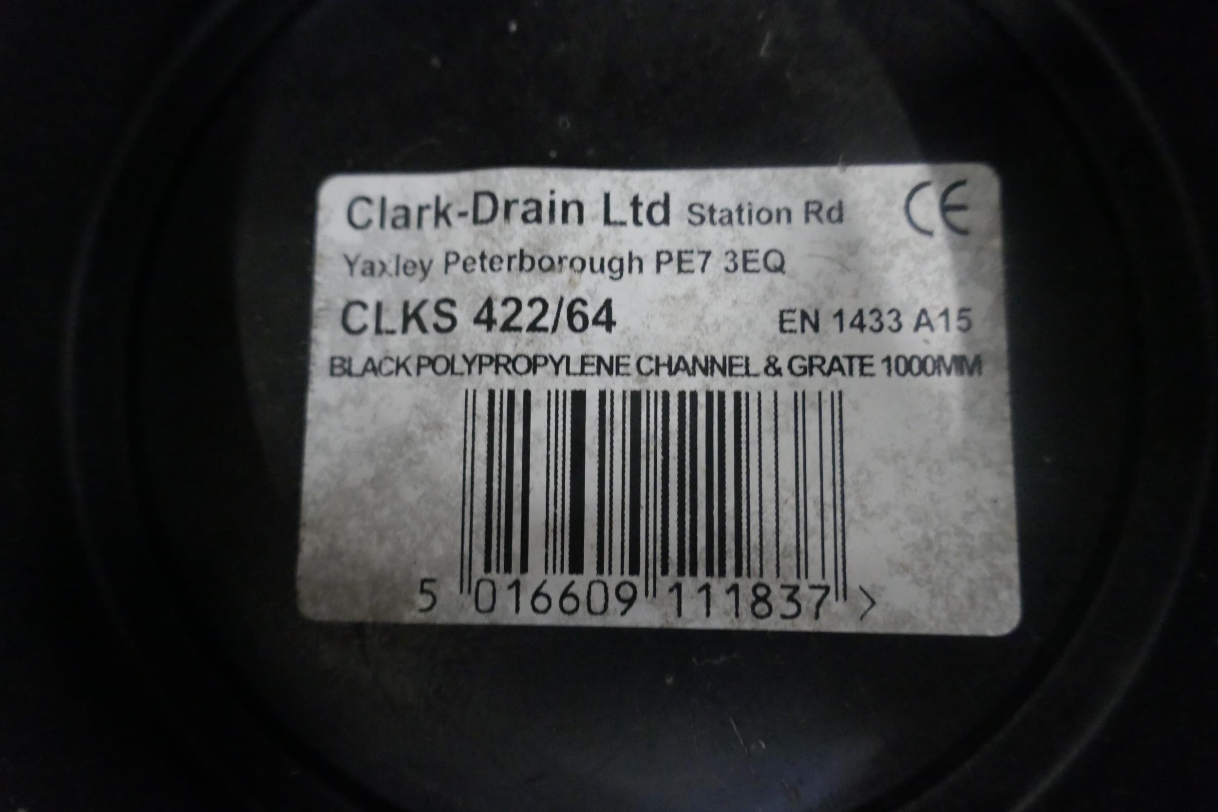 12 Clark drainage channels with lids