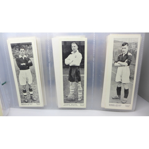 2021 - A set of 'Topical Times Footballers', 63 in total, 5 x 12cm
