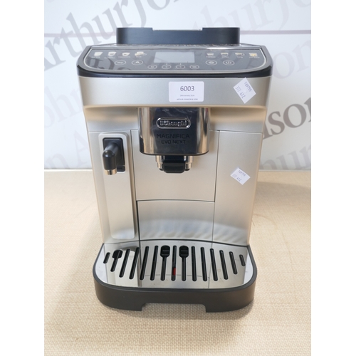 6003 - A Delonghi Magnifica Evo Next coffee machine, original RRP £449.99 + VAT (377-412) *This lot is subj... 