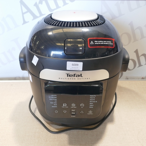 6009 - A Tefal Multicooker and air fryer (376-429) *This lot is subject to VAT