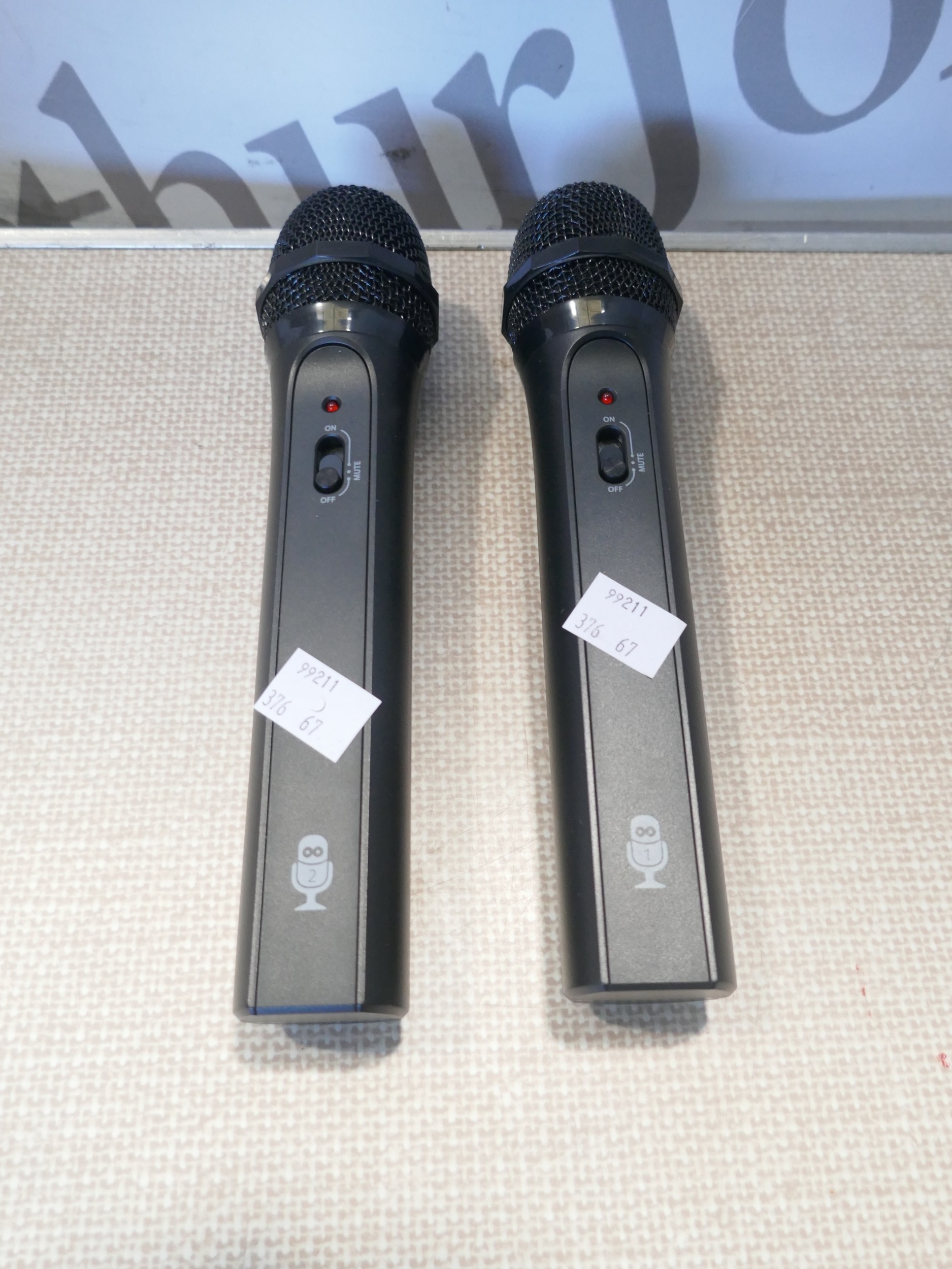 A Portable karaoke singing machine, original RRP £169.99 + VAT (376-67 ...