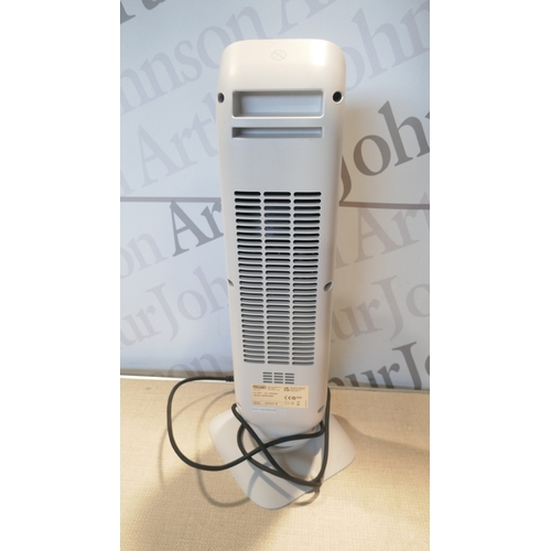 6051 - A Delonghi ceramic fan heater with remote, (376-401) *This lot is subject to VAT