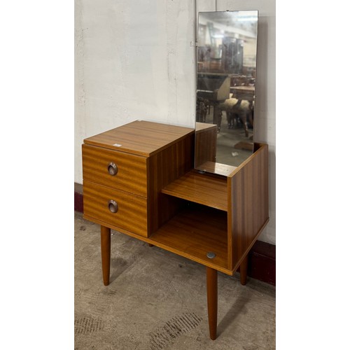93 - A teak dressing table