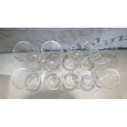 6024 - A wine glass set, (377-473) *This lot is subject to VAT