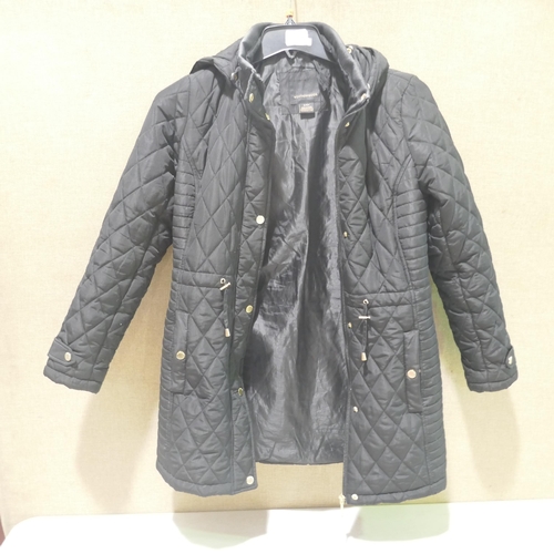 6258 - A Weatherproof black coat, UK size s/ch (377) *This lot is subject to VAT