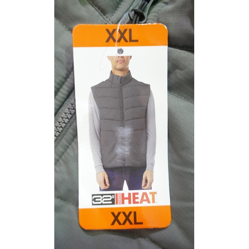 6262 - A 32 Degree Heat gilet, UK size XXL (377) *This lot is subject to VAT