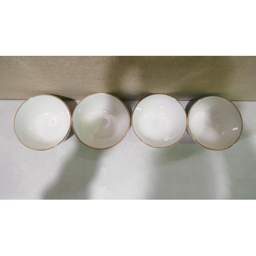 6269 - An Over & Back stoneware dinner set (incomplete)  (378-360) *This lot is subject to VAT
