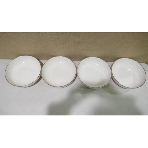 6269 - An Over & Back stoneware dinner set (incomplete)  (378-360) *This lot is subject to VAT