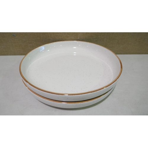 6269 - An Over & Back stoneware dinner set (incomplete)  (378-360) *This lot is subject to VAT