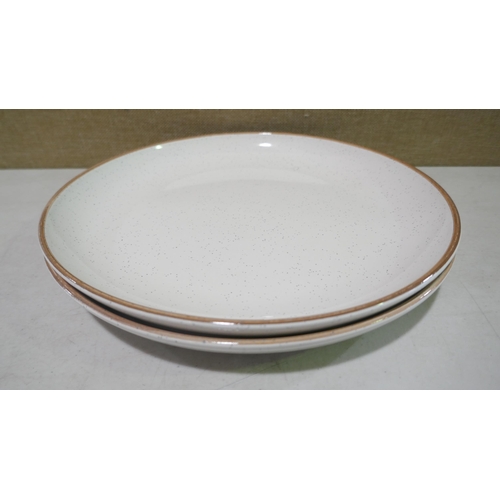 6269 - An Over & Back stoneware dinner set (incomplete)  (378-360) *This lot is subject to VAT