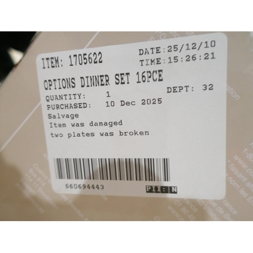 6269 - An Over & Back stoneware dinner set (incomplete)  (378-360) *This lot is subject to VAT