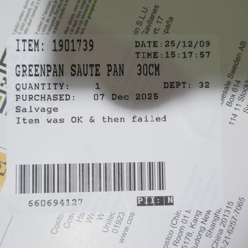 6270 - A Greenpan large saute pan (378-368) *This lot is subject to VAT