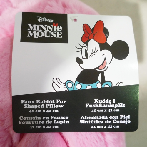 6276 - A Disney Minnie Mouse pink cushion (378-351) *This lot is subject to VAT