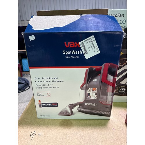 6113 - A Vax corded spot washer (377-119) *This lot is subject to VAT