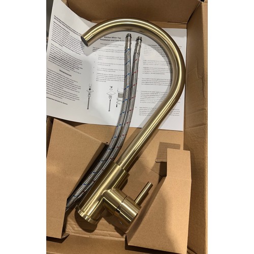3299 - An Elisa brushed gold tap (620-298) *This lot is subject to VAT