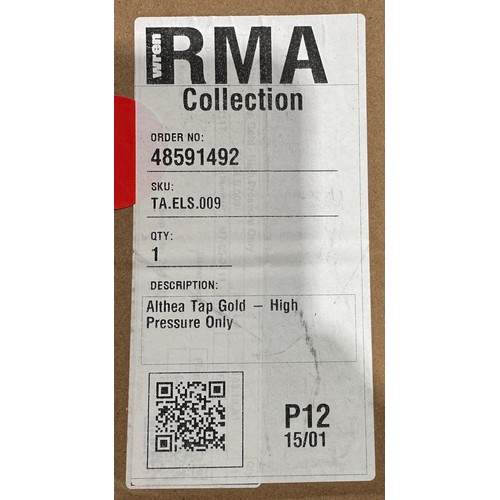 3299 - An Elisa brushed gold tap (620-298) *This lot is subject to VAT