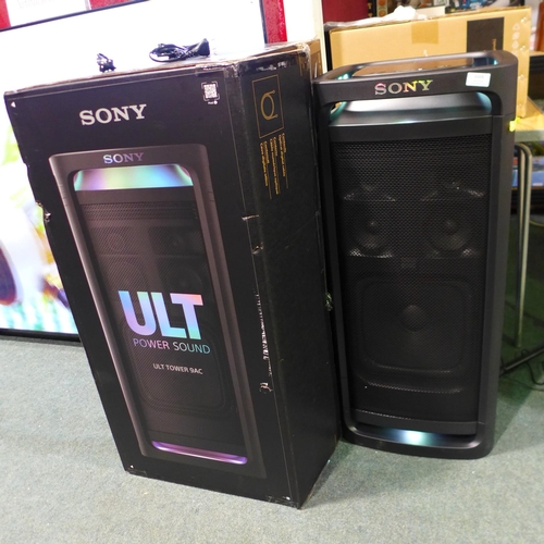 6048 - A Sony tower party speaker - model no - ULT900AC, original RRP £399.99 + VAT (378-394) *This lot is ... 