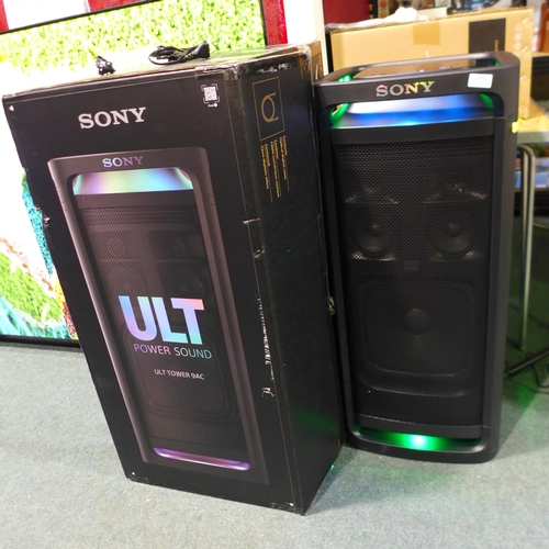 6048 - A Sony tower party speaker - model no - ULT900AC, original RRP £399.99 + VAT (378-394) *This lot is ... 