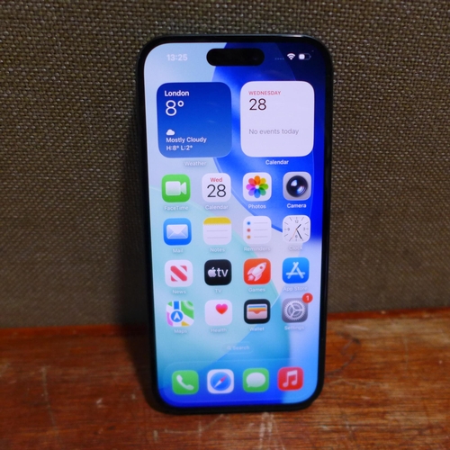 6140 - An iPhone 15 128GB  - model no - MTP03ZD/A, original RRP £569.99 + VAT (378-48) *This lot is subject... 