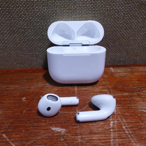 6144 - A pair of Apple Airpods anc 4th Generation - model no - MXP93ZM/A, original RRP £139.99 + VAT (378-2... 