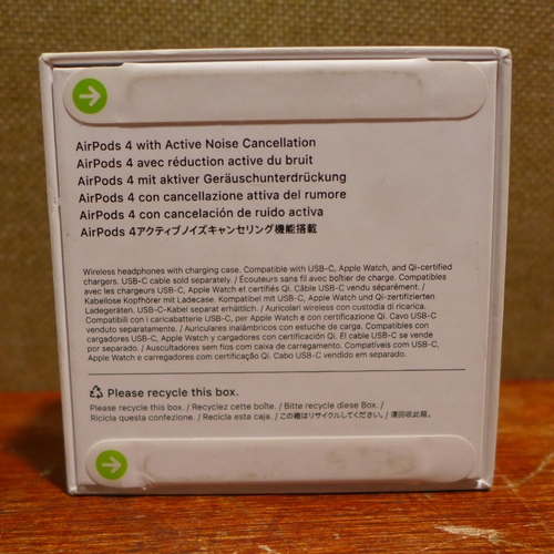 6150 - A pair of Apple Airpods anc 4th Generation - model no - MXP93ZM/A, original RRP £139.99 + VAT (378-1... 