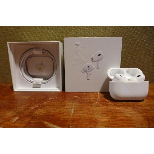 6162 - A pair of Apple Airpods Pro 2nd Generation - model no - MTJV3ZM/A USB-C, original RRP £179.99 + VAT ... 