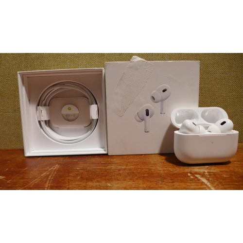 6170 - A pair of Apple Airpods Pro 2nd Generation - model no - MTJV3ZM/A USB-C, original RRP £179.99 + VAT ... 