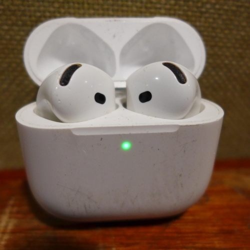6177 - A pair of Apple Airpods 4th Generation - model no - MXP93ZM/A, original RRP £139.99 + VAT (378-402) ... 