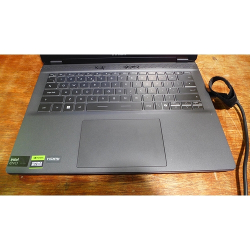 6182 - An MSI Prestige 14 AI Studio laptop C1VEG (1TB/SSD), original RRP £999.97 + VAT (378-4) *This lot is... 