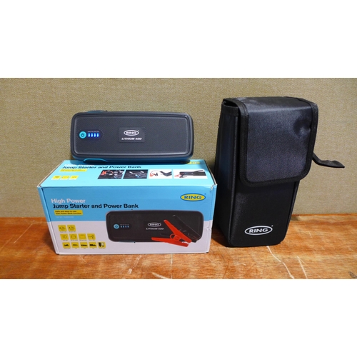 6187 - A Ring high power jump starter and power bank, (378-46) *This lot is subject to VAT
