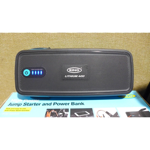 6187 - A Ring high power jump starter and power bank, (378-46) *This lot is subject to VAT