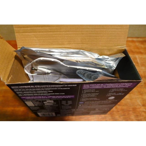 6192 - Two Feit LED strip lights (incomplete)  (378-427,429) *This lot is subject to VAT