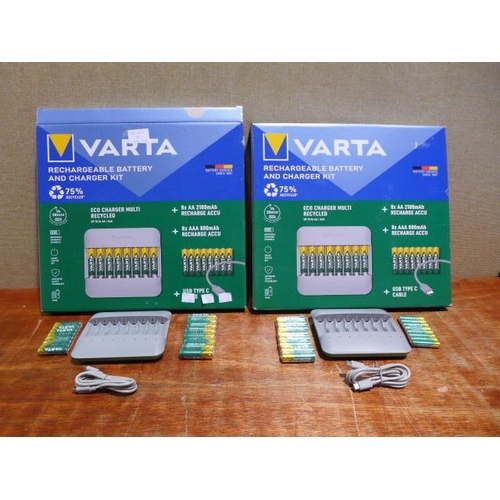 6207 - Two Varta rechargeable battery kits