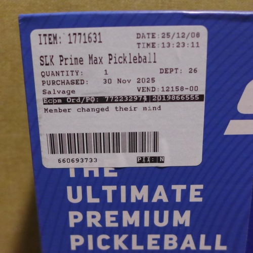 6209 - A SLK Prime Max Pickleball bundle, (378-362) *This lot is subject to VAT