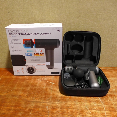 6213 - A Sharper Image massage gun (377-478) *This lot is subject to VAT
